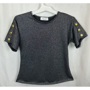 New!‎ Star Vixen Women's Casual Metallic Blouse Size Medium